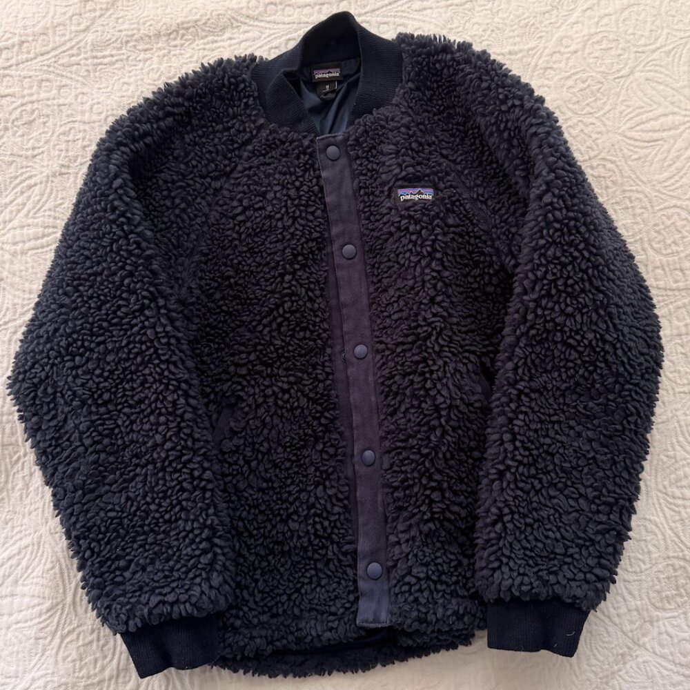 Patagonia Kids Furry Fleece - Inside Lined Jacket - Size 10